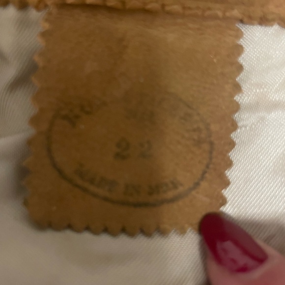 Vintage Handmade Suede Fringe Jacket – Women’s Small - Picture 3 of 11